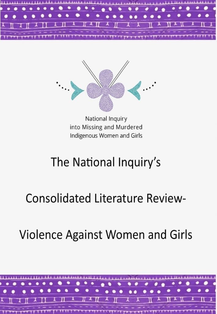 Consolidated Literature Review- Violence Against Women and Girls